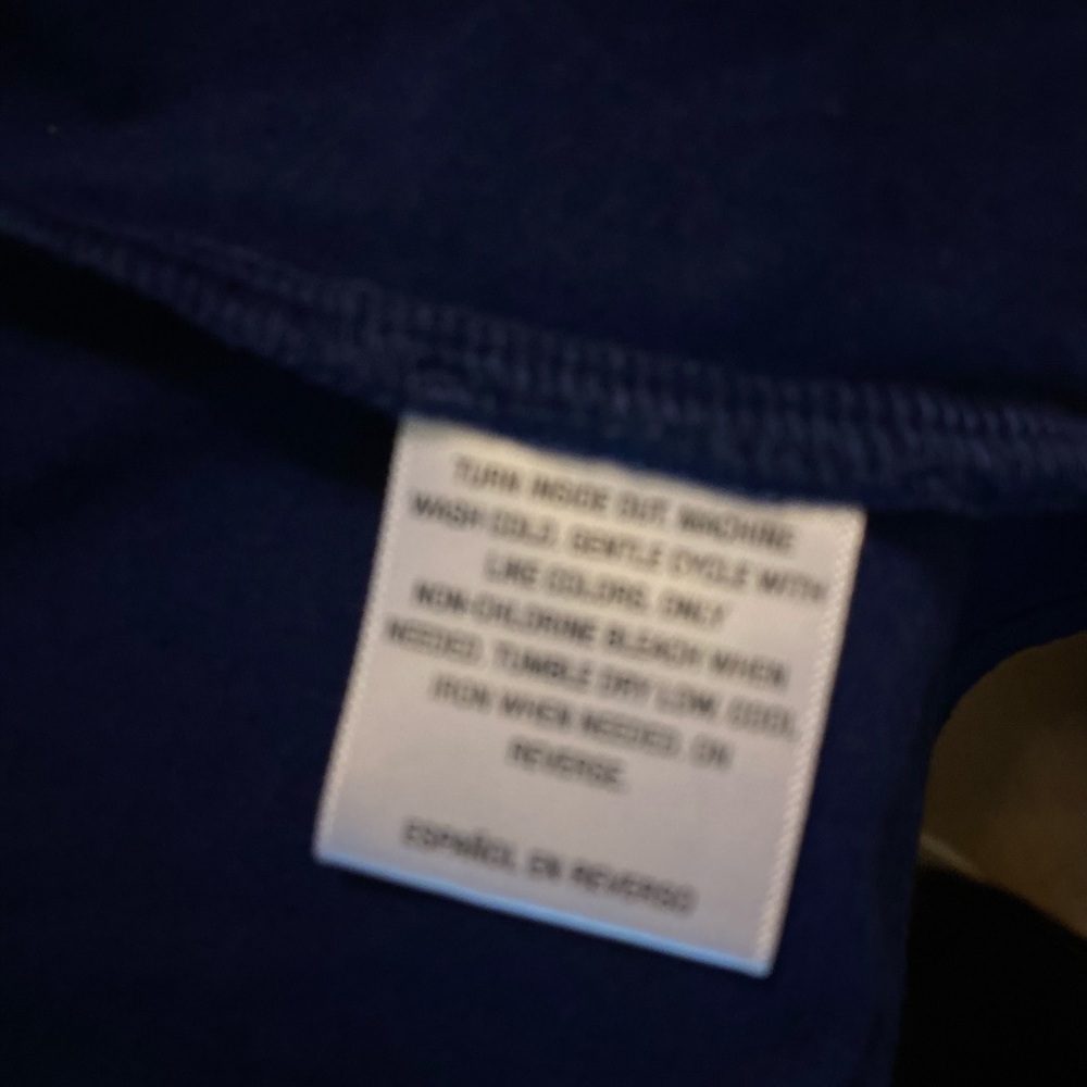 Style & Company - Woman’s royal blue cascading open cardigan sweater, Si… - Picture 7 of 8